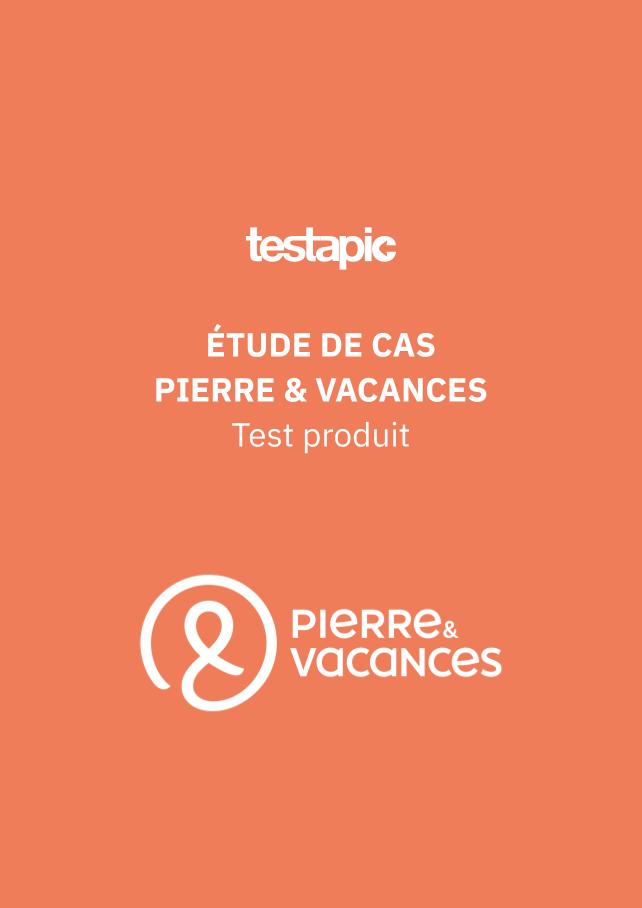 Etude de cas Pierre & Vacances